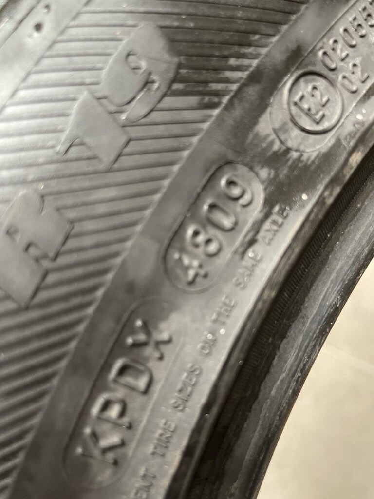 285 45 r19 michelin tek lastik (6mm) - 3