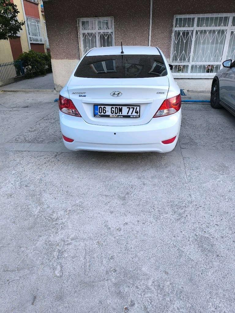 2017 aksent blu otomatik vites - 14