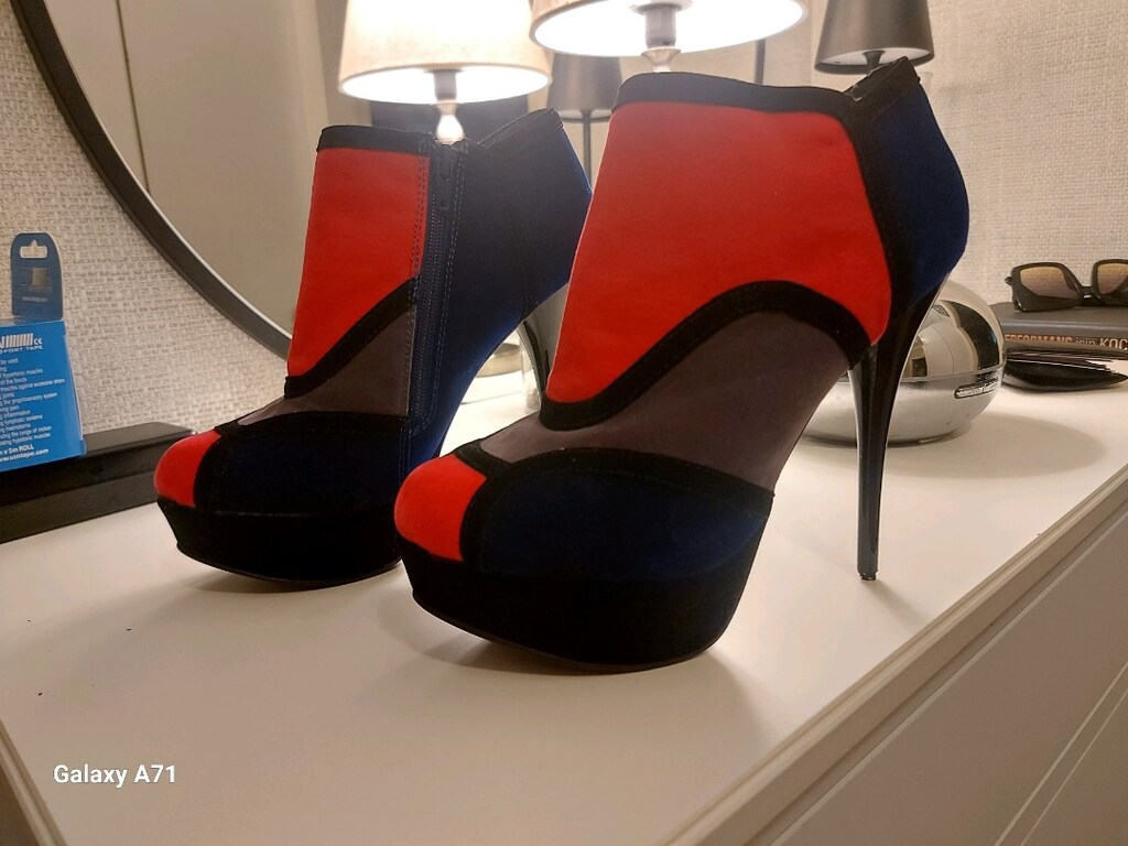 Amerika'dan Alınmış LUS by Journeys Süet Platform Topuklu Bot - 38,5