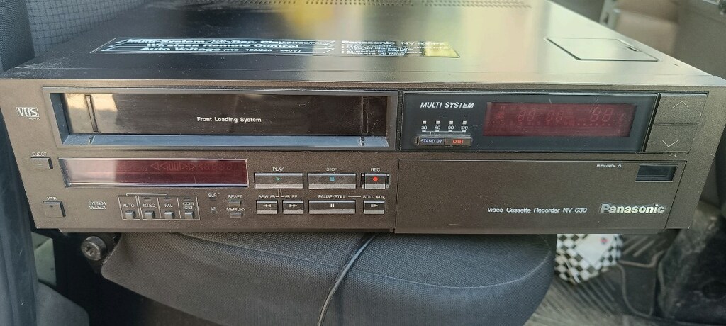 Panasonic video kaset oynatıcı - 5