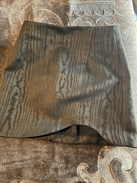 Zara siyah mini etek