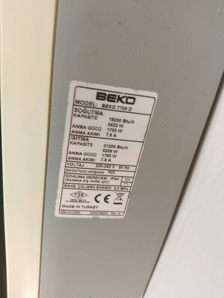 BEKO 7705 D - 2