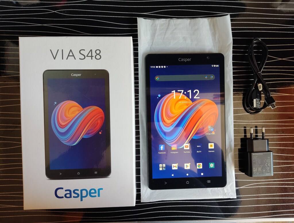CASPER VIA S48 TABLET 8 INCH 3 GB DDR4 RAM 32 GB HAFIZA FATURALI - 3