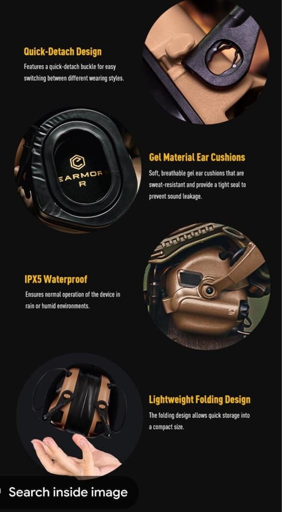 Earmor M32 Plus Atış Kulaklığı - 4