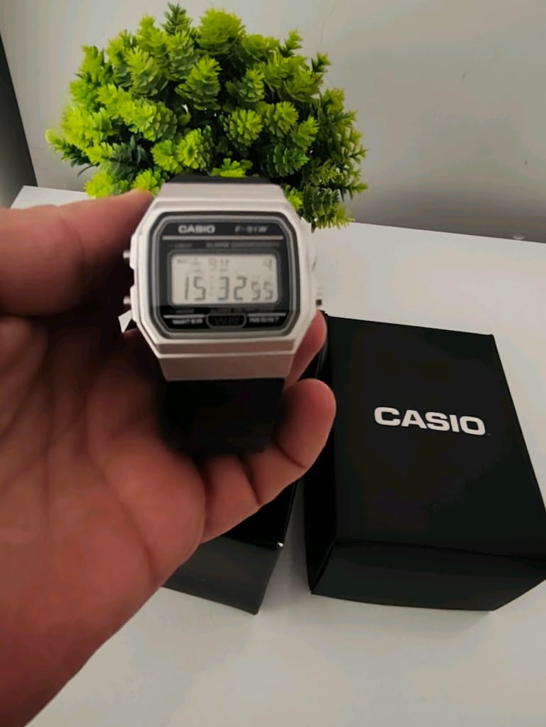 Orjinal Casio F-91W Erkek Saat - 3