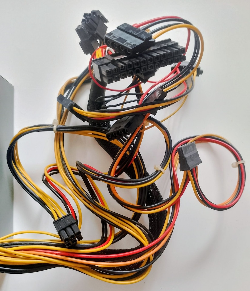Bross 400 Watt PSU Güç Kaynağı Power Sağlam Sorunsuz 6 ve 8 Pin Destek - 4