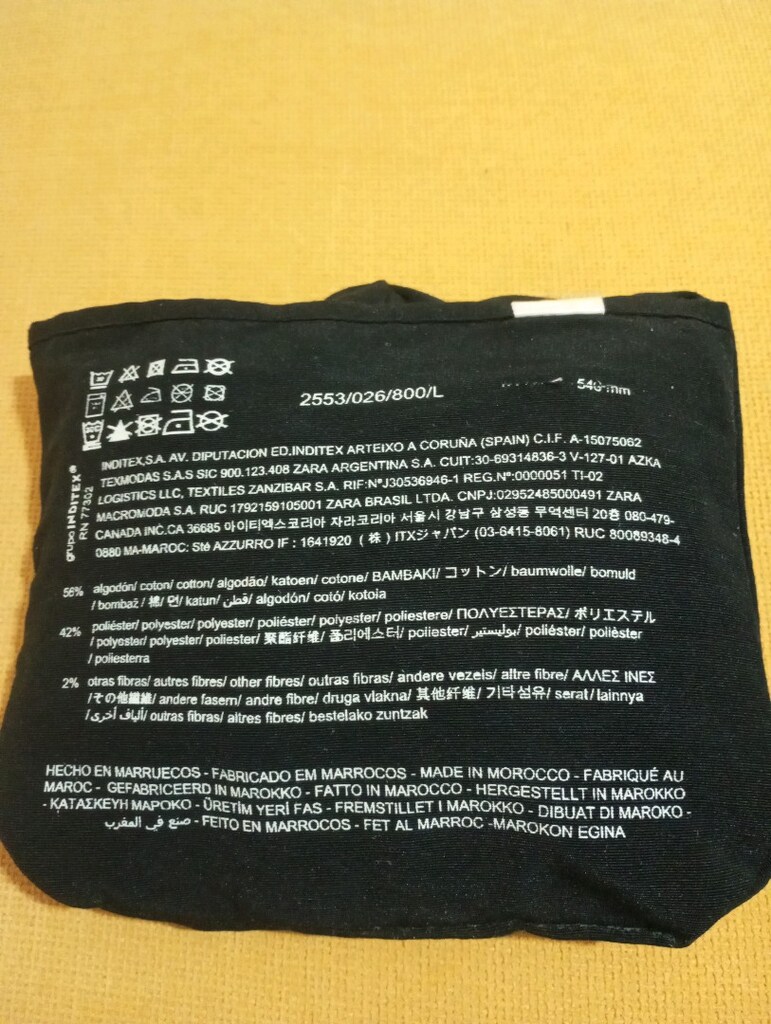 Zara canvas çanta - 5