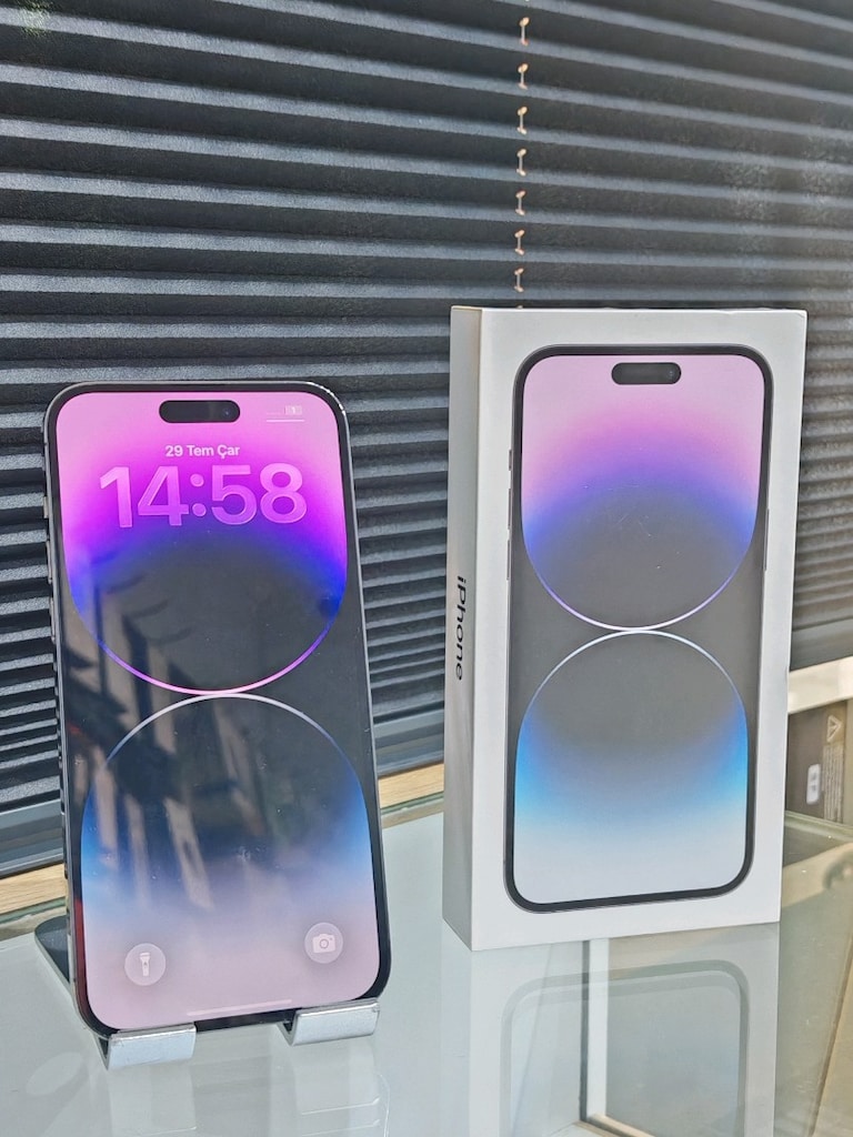 HATASIZ İPHONE 14 PRO MAX 128 GB MOR - 2