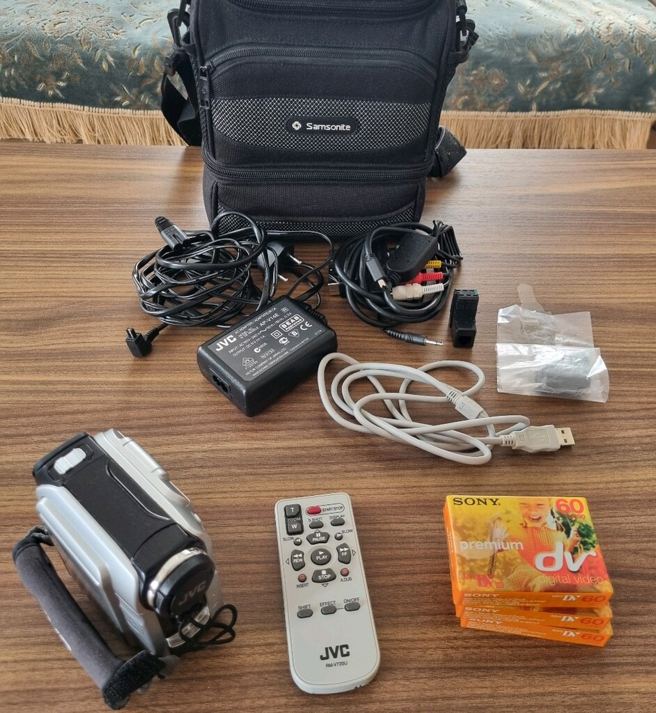 JVC HANDYCAM KAMERA SETİ - 7