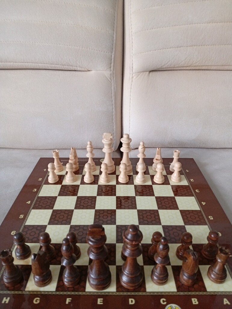 Ahşap santranç takımı. Kaliteli bir üründür. - 6