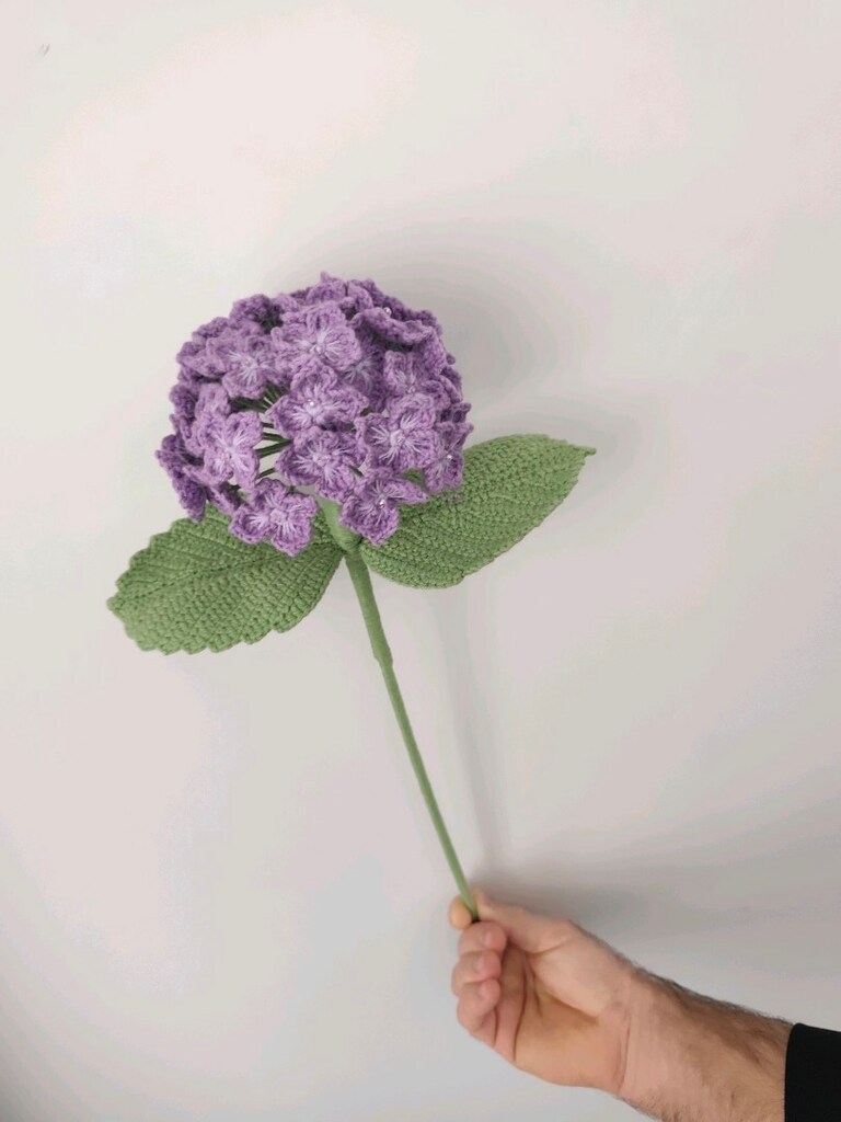 Solmayan Çiçek Buketi - Ortanca - 10