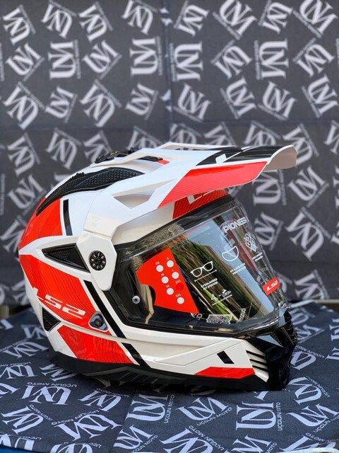 LS2 PIONEER GÜNEŞ GÖZLÜKLÜ CROSS KASK