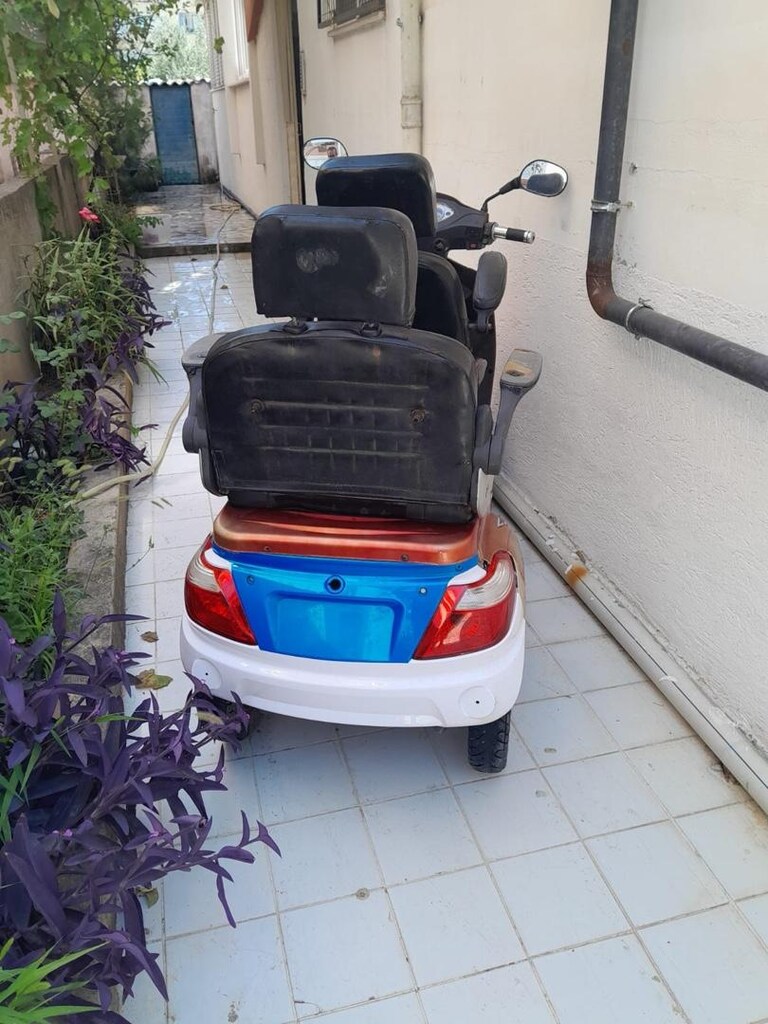 yuki elektırıklı 3 tekerlekli bisiklet - 3