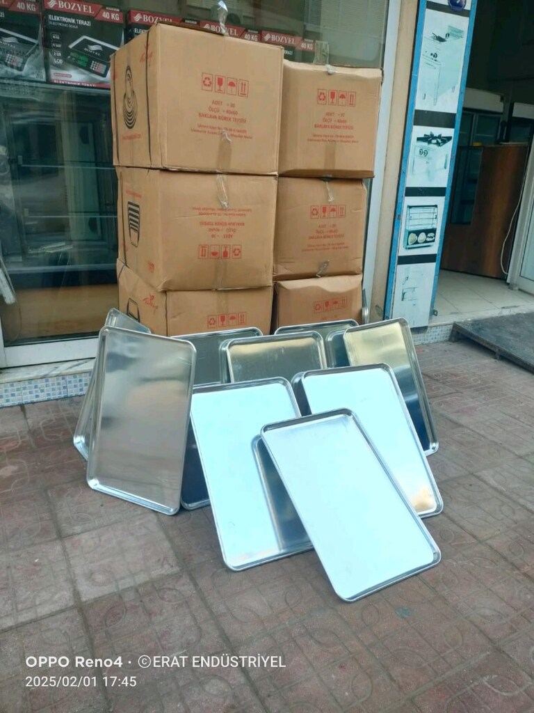 börek tavası fırıncı tavası 40 60 tava Boyoz poğaça tavası - 18