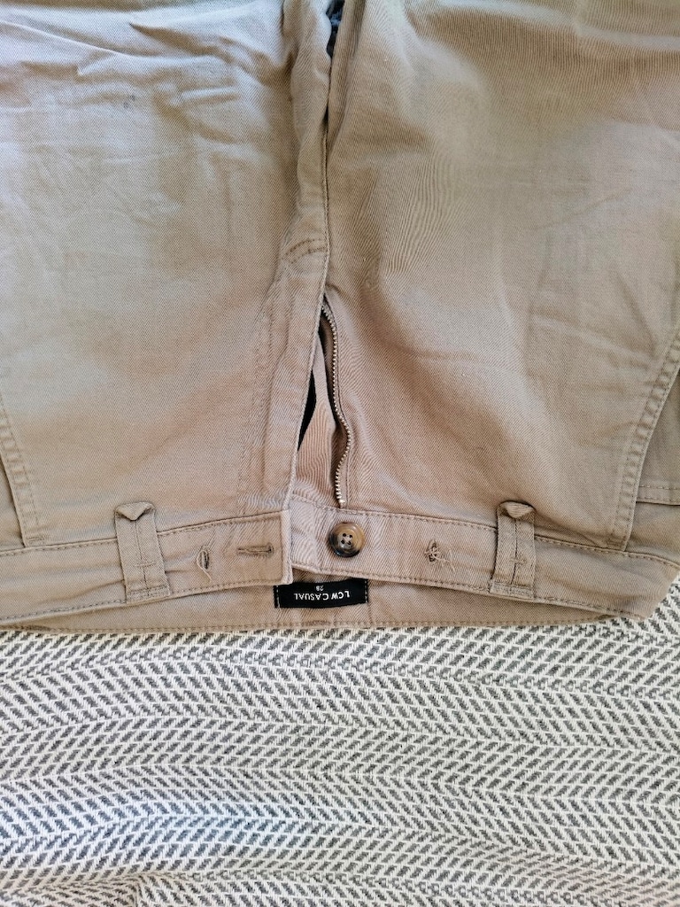 LCW Casual Bej Chino Pantolon 28 Beden - 2