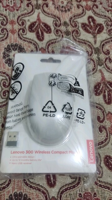 Lenovo 300 GY51L15677 mouse bulut grisi