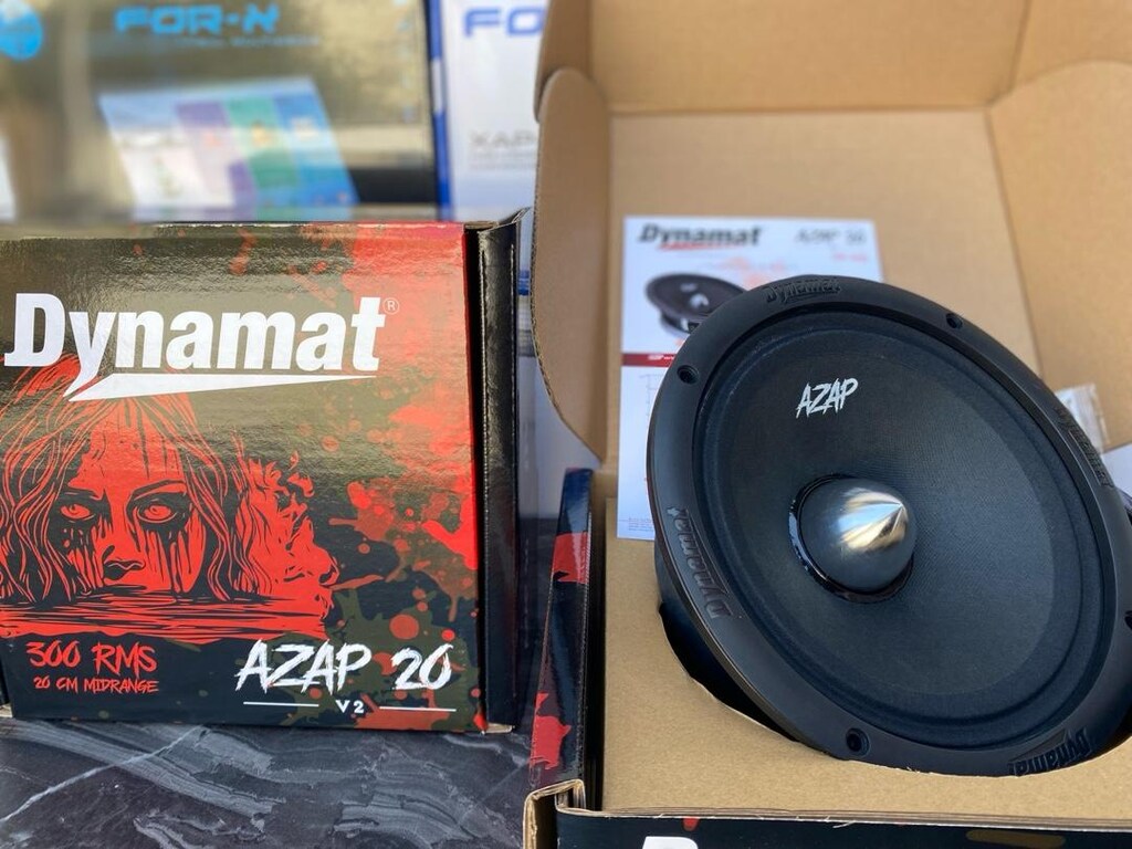 DYNAMAT AZAP 20 CM MİDRANGE HOPARLÖR SIFIR KAPALI KUTU - 2