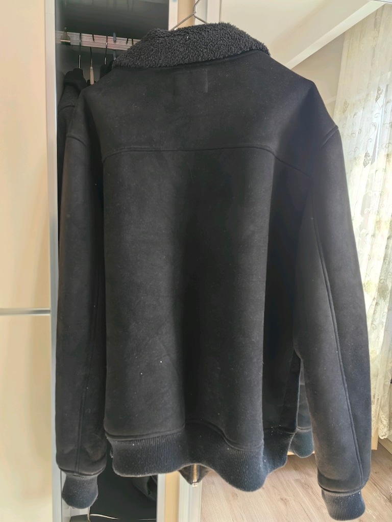 BERSHKA Kürklü mont - 4