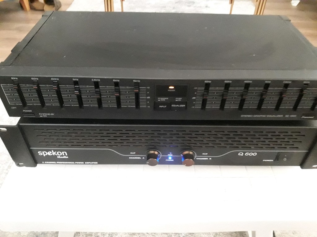 spekon audio power anfi Q600 stereo eoualizer se-1000 sasui - 5
