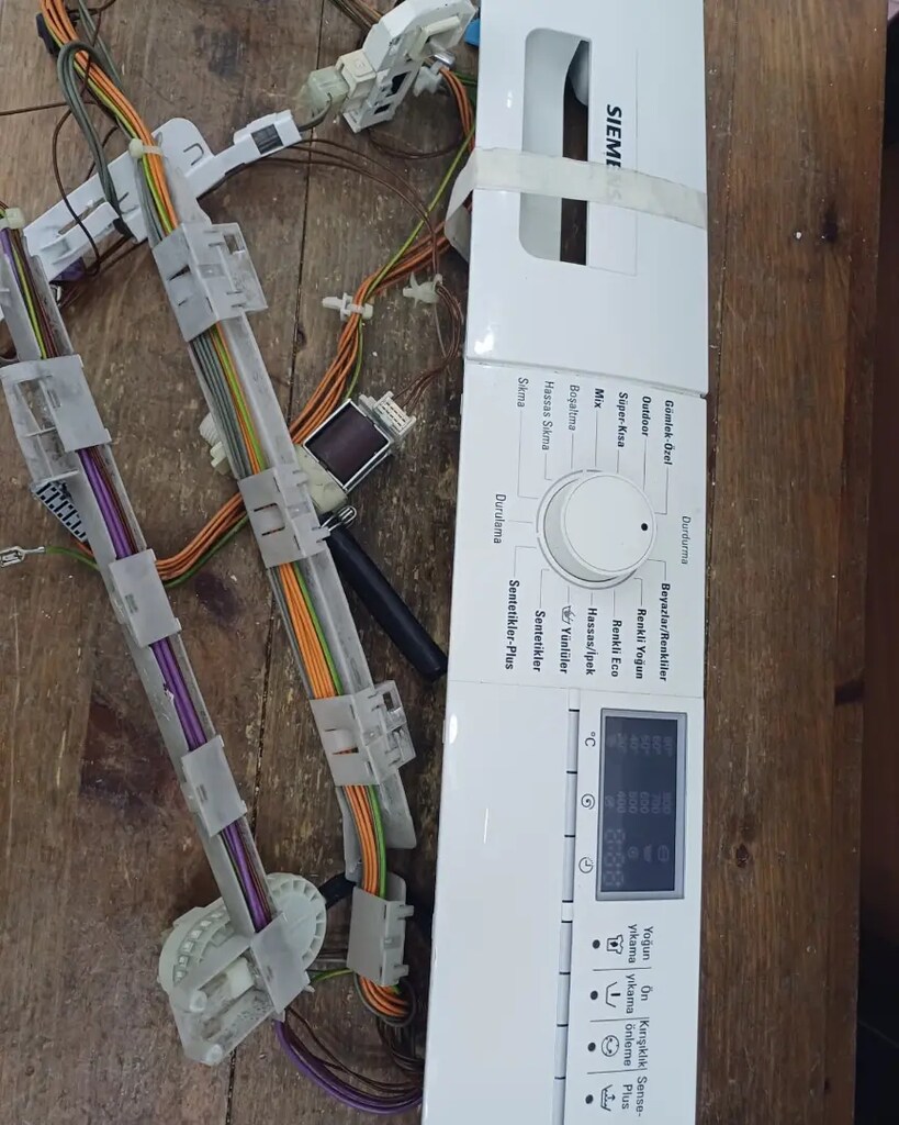 SIEMENS E 08.46 Çamaşır Makinesi Anakart Beyin Kart - 2