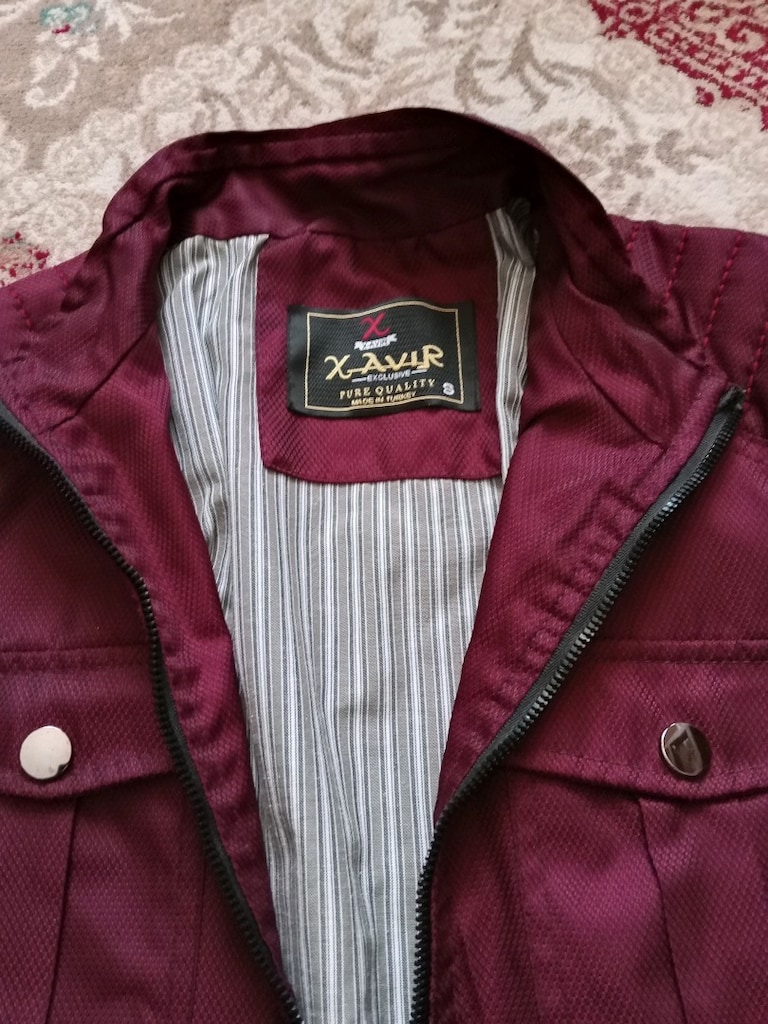 S Beden Bordo Mevsimlik Mont - 5