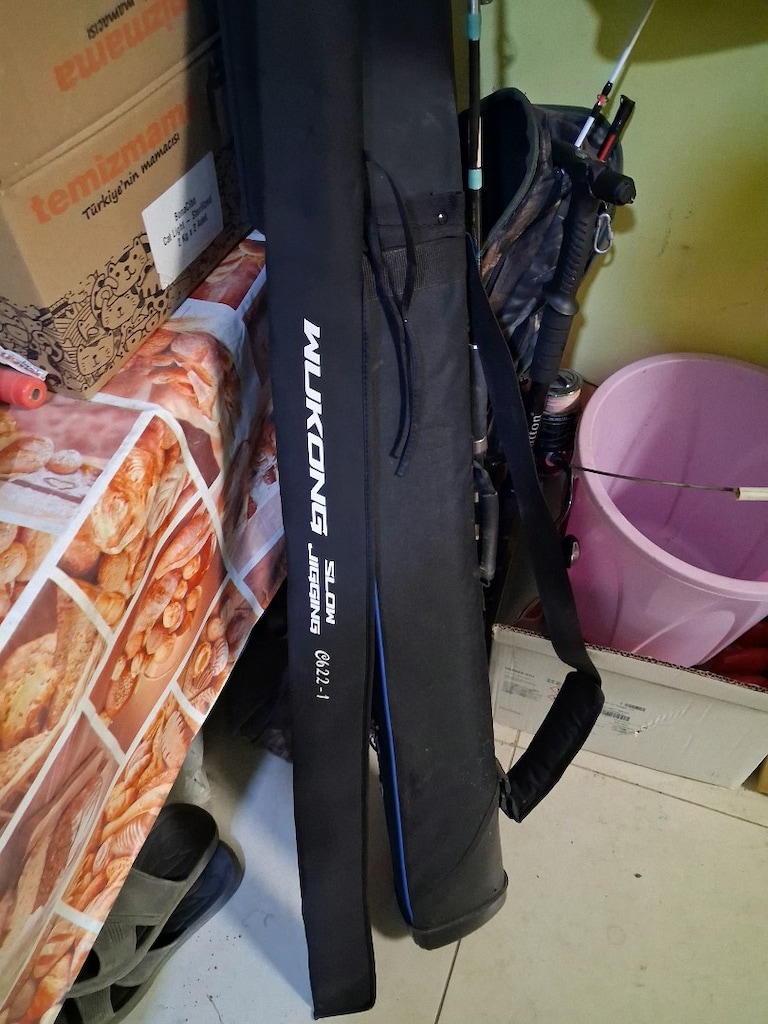 shimano caysbestibg cıkrık olta makınası ikado tetıkli kamış cantası - 13