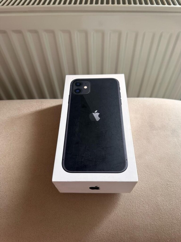 İPhone 11 SİYAH 128 GB PİL %100 KUTULU - 11