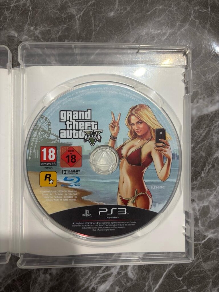 PS3 Orijinal Oyun Seti – GTA 5, PES 2016,PES 2011 Uncharted 3, COD - 8