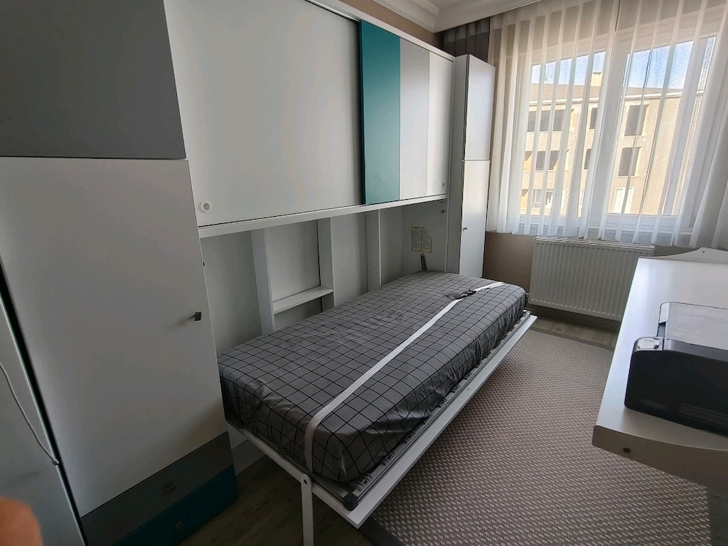 katlanir yataklı çalışma masası ve dolap modülü - 3