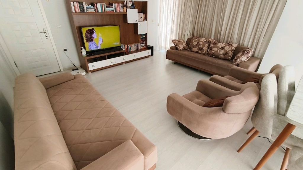 Oturma Odası Yemek Masası TV ünitesi Tüm Salon Takımı - 2
