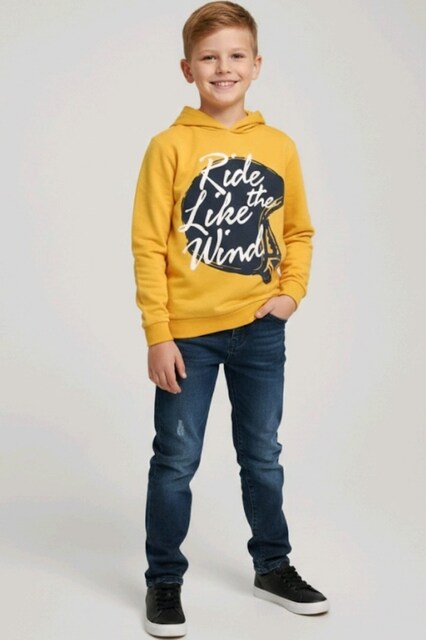 BOYNER SWEAT+ JEN KOT PANTOLON KOMBİN 6 7 YAŞ ÇOCUK