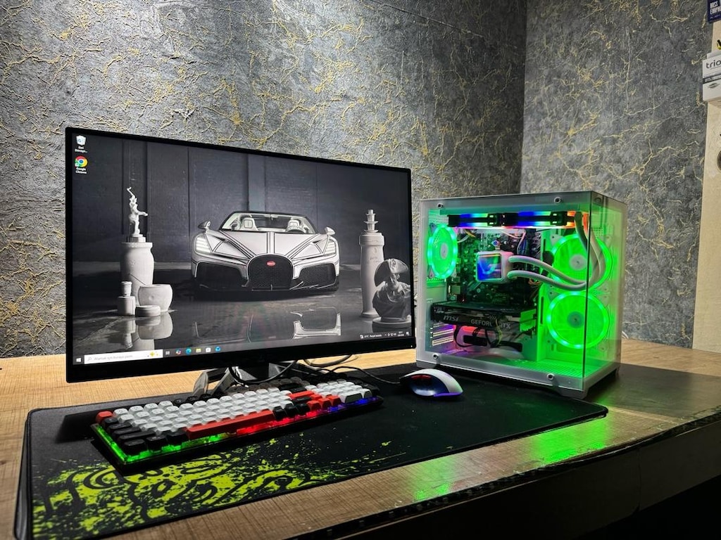 ÇOK UCUZ FULL SET RYZEN 5 5600 RTX 4060 MSI 27 INC 165HZ - 4