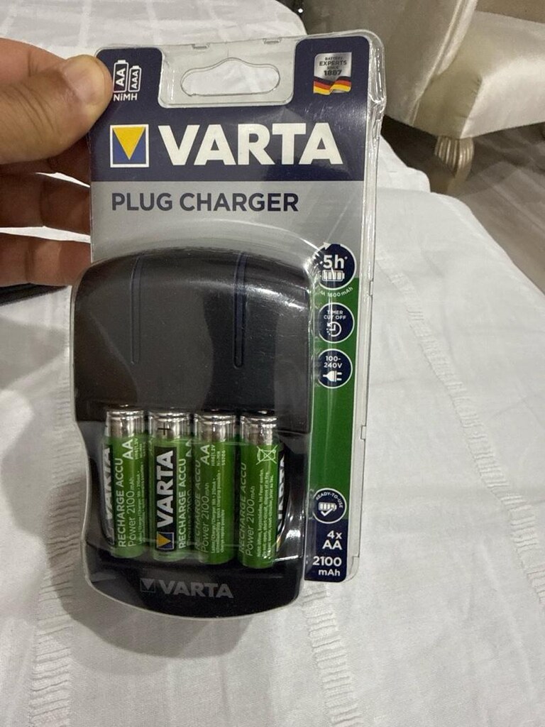 VARTA 2100 mAh 4xAA şarz edilebilinir pil ve mekanizması sıfır ürün - 2