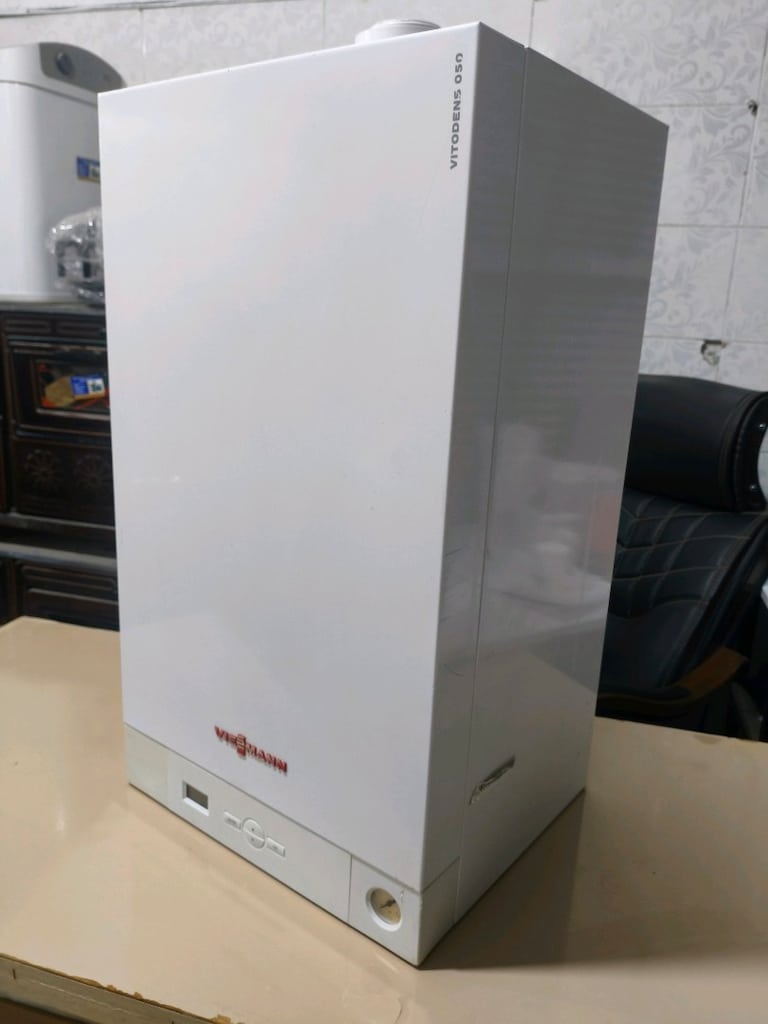 viesman vitodens50-w 24 kW tam yoğuşmalı kombi baca dirsek var - 2