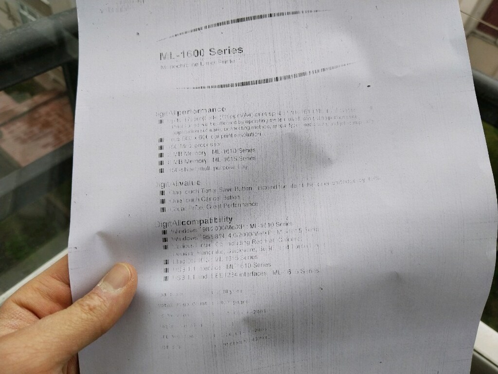 Samsung ML-1610 Lazer Yazıcı - 11