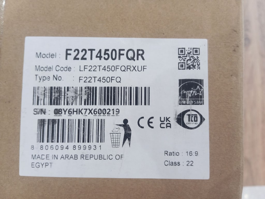 22 İNCH SAMSUNG SIFIRDAN FARKSIZ KUTUSUNDA MONİTÖR SON 1 ADET.. - 6