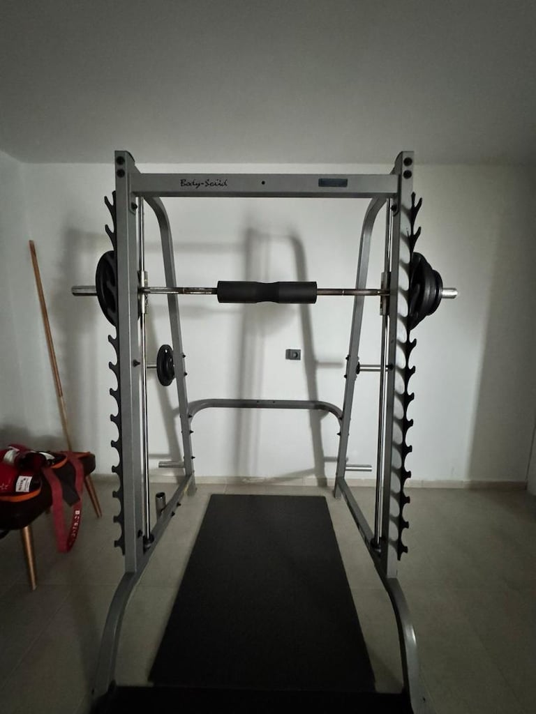 PROFESYONEL BODY-SOLID SPOR SALONU SETİ – SMITH+CABLE+AĞIRLIKLAR+BOKS - 6