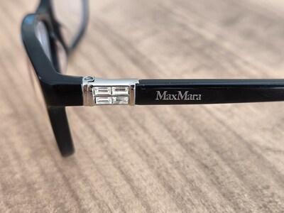 Max Mara Gözlük Çerçevesi Siyah Rhinestone (MM 1219 807 135)