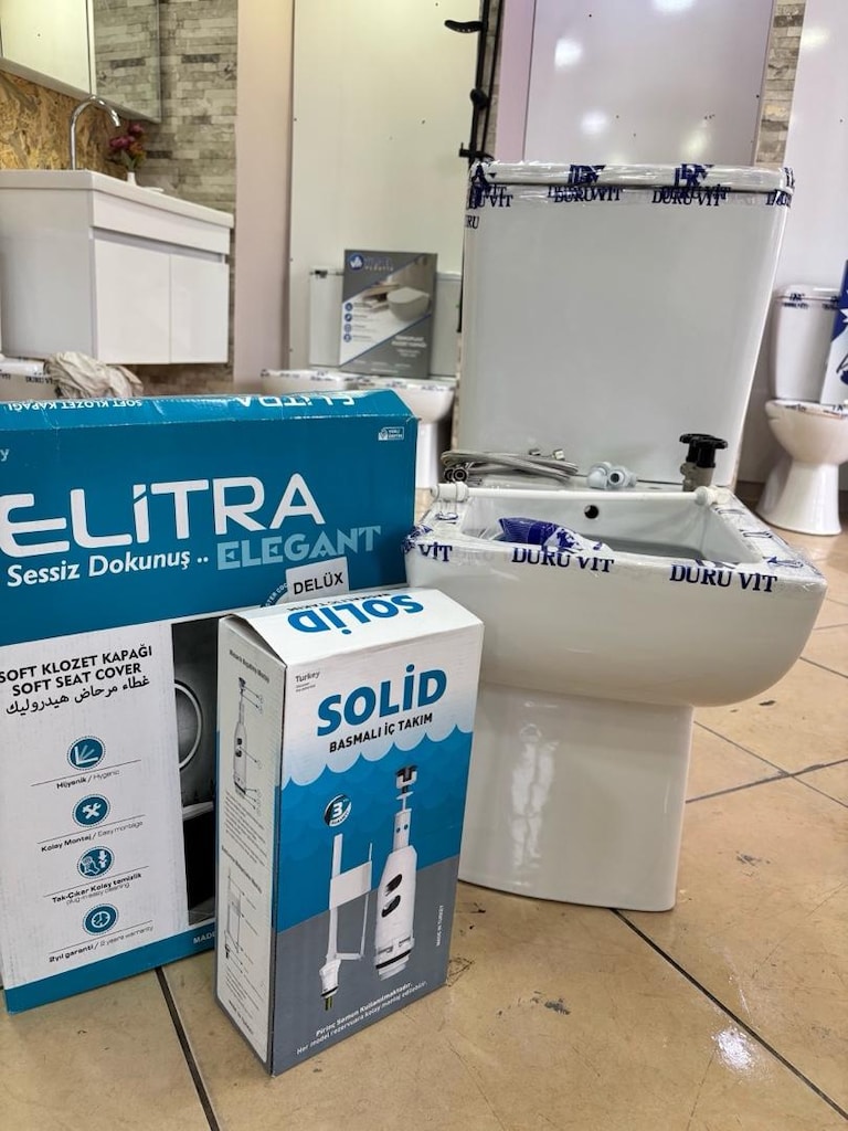 KLOZET DUVARA SIFIR TAKIM 4500 TL KARE - 3
