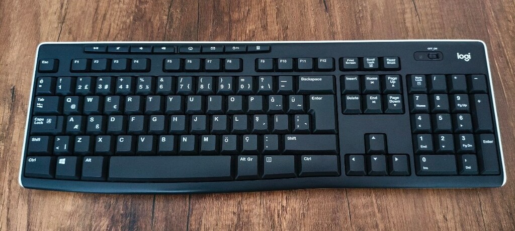 Logitech K270 Tam Boyutlu Kablosuz Türkçe Klavye - 2