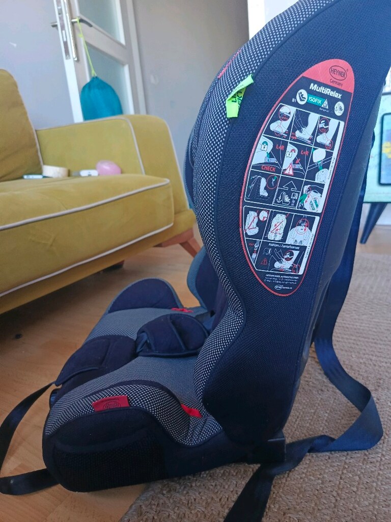 Heyner multirelax aero fix isofixli çocuk, bebek oto koltuğu - 4