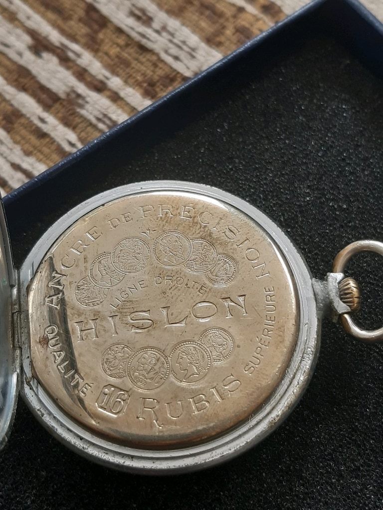 Antika Hislon KÖSTEKLİ CEP SAATİ - 3