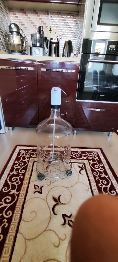 şu damacanası cam pompa ayak tekerleri 3 bir arada - 5