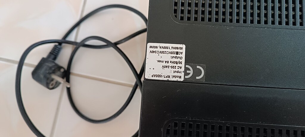 Powercom RPT-1500AP PSU Güç Kaynağı - 4