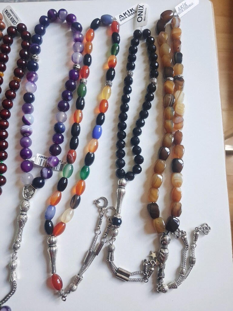 orjinal akit kuka sıkma kehribar tesbihler - 2