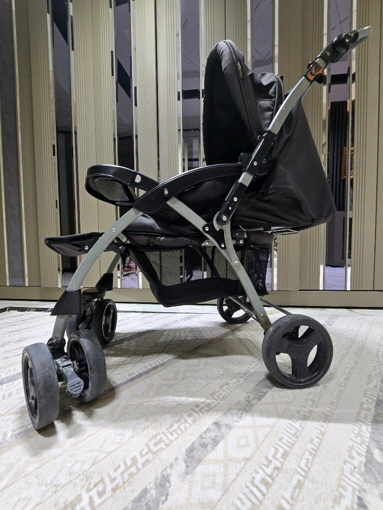 Çok Fonksiyonlu, Geniş Alt Sepetli Bebek Arabası - Sorunsuz - 17