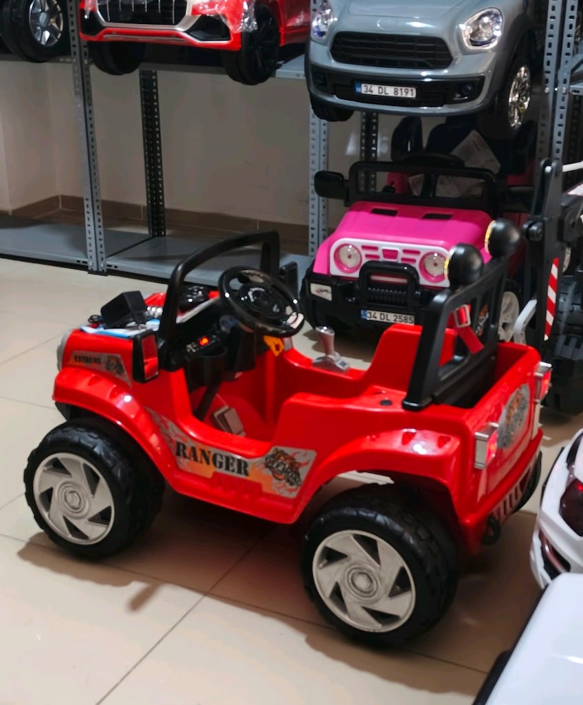 (AnkaCar ÇOCUK OTO GALERİ)3 İLERİ 12+12 PİLSAN RANGER AKÜLÜ ARABA - 3