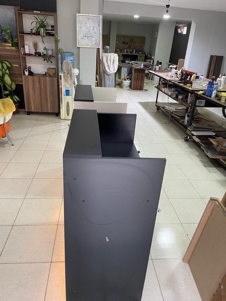 kasa banko desk komple mdflam - 7