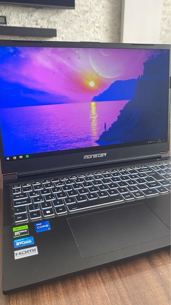 MONSTER NOTEBOOK LAPTOP ABRA A5