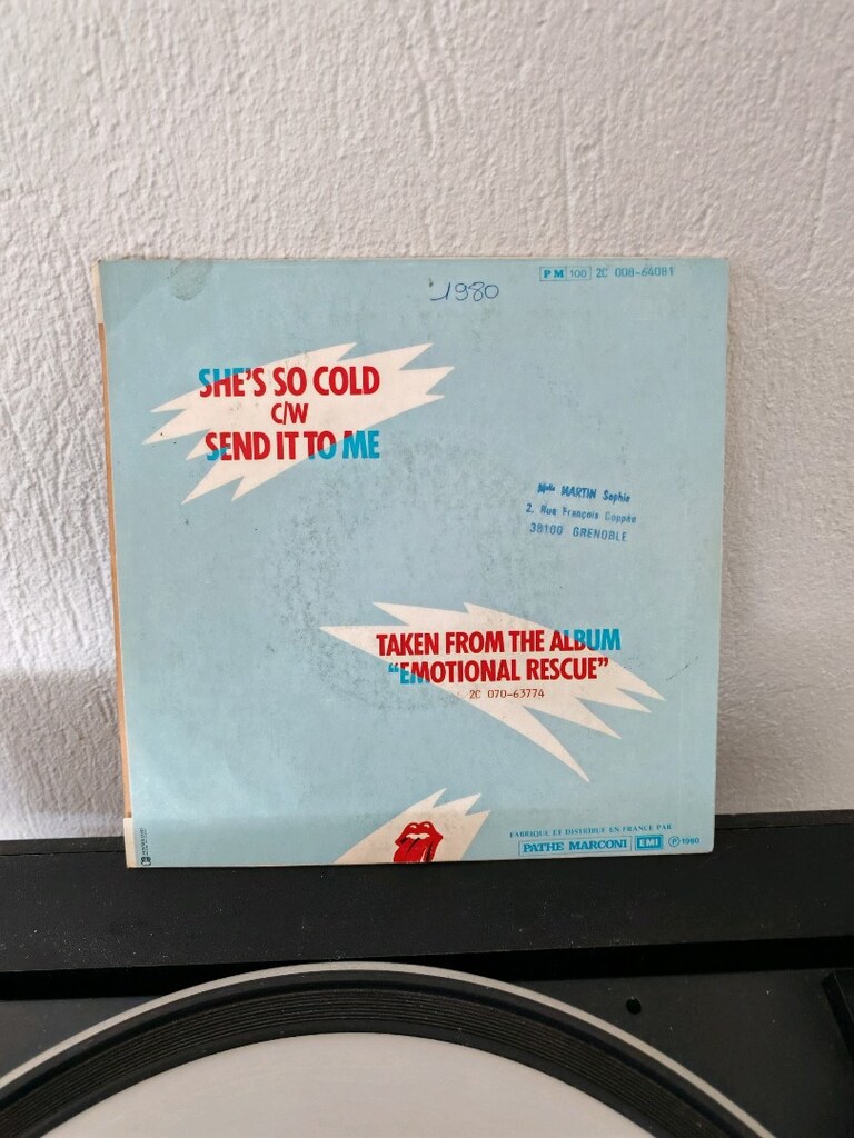 The Rolling Stones & She's So Cold 45 lik - 2
